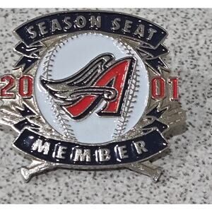 Anaheim Angels Season Seat Member 2001 Pin